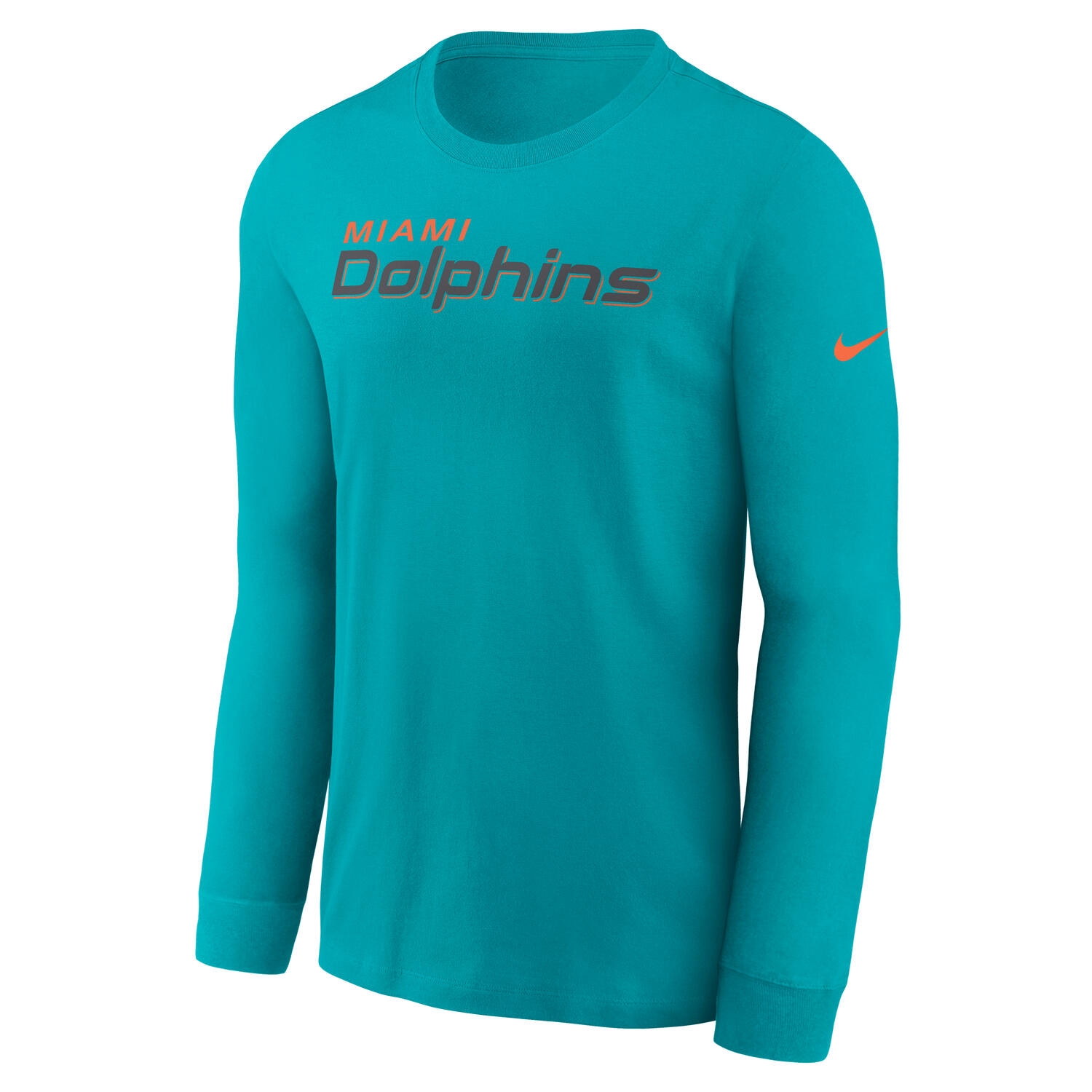 Miami Dolphins 2025 Rivalries Essential NFL Long Sleeve T-Shirt Aqua
