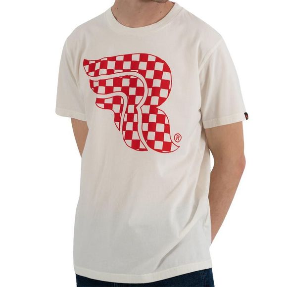 T-Shirt manches courtes RIDING CULTURE CHECKERBOARD - BlancRef : RID0032
