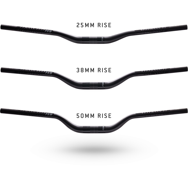 PNW Components Range Gen 4 MTB Handlebar - 31.8 | 800mm - Rise 50mm | black