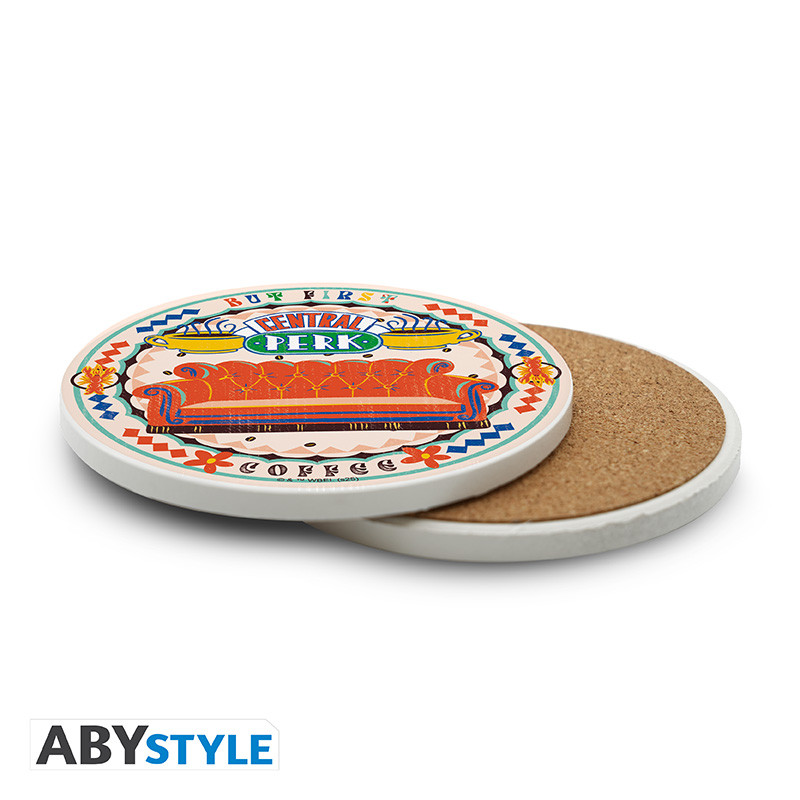 FRIENDS Ceramic Coasters Central Perk vibes