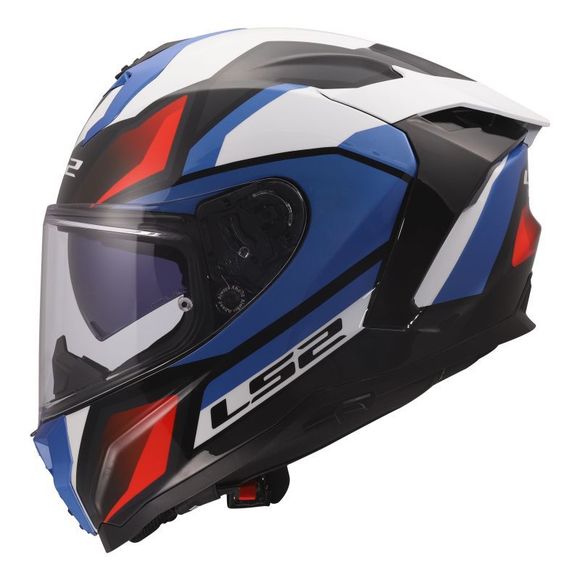 Casque intégral LS2 FF817 CHALLENGER II- VIPER - Blanc / BleuRef : LS1262