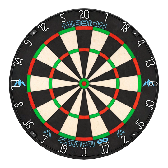 Mission Samurai Infinity steel dartboard