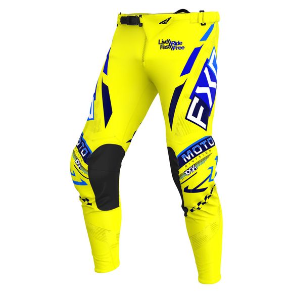 Gladiator 2025 - yellow / FXR cross pants - yellow / blueRef: FXR1537