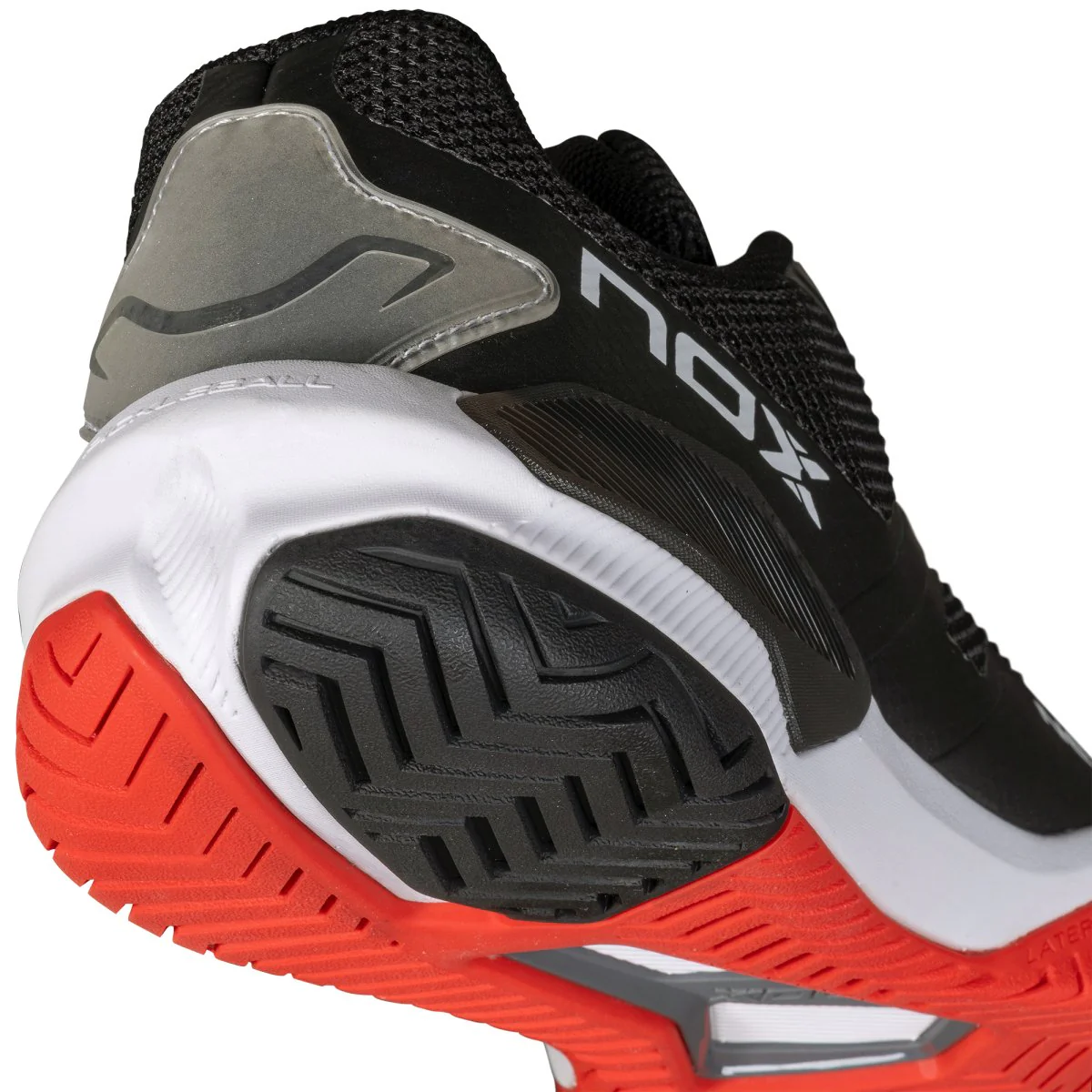 Pickleball LUX NEXO Shoes Black/Lava Red