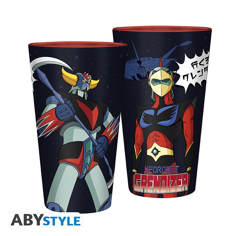 GRENDIZER Large Glass Grendizer & Duke Fleed