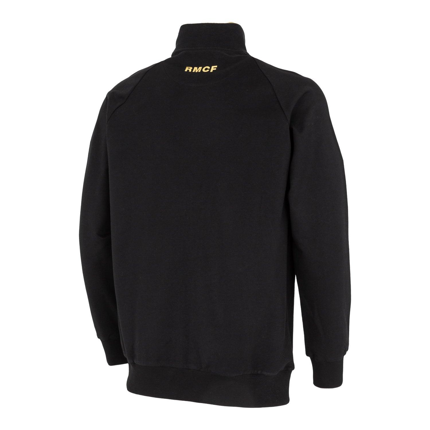 Mens Black & Gold Track Top