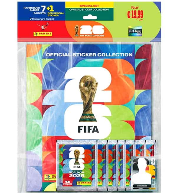 Panini FIFA World Cup 2026 Stickers - HARDCOVER Special Set