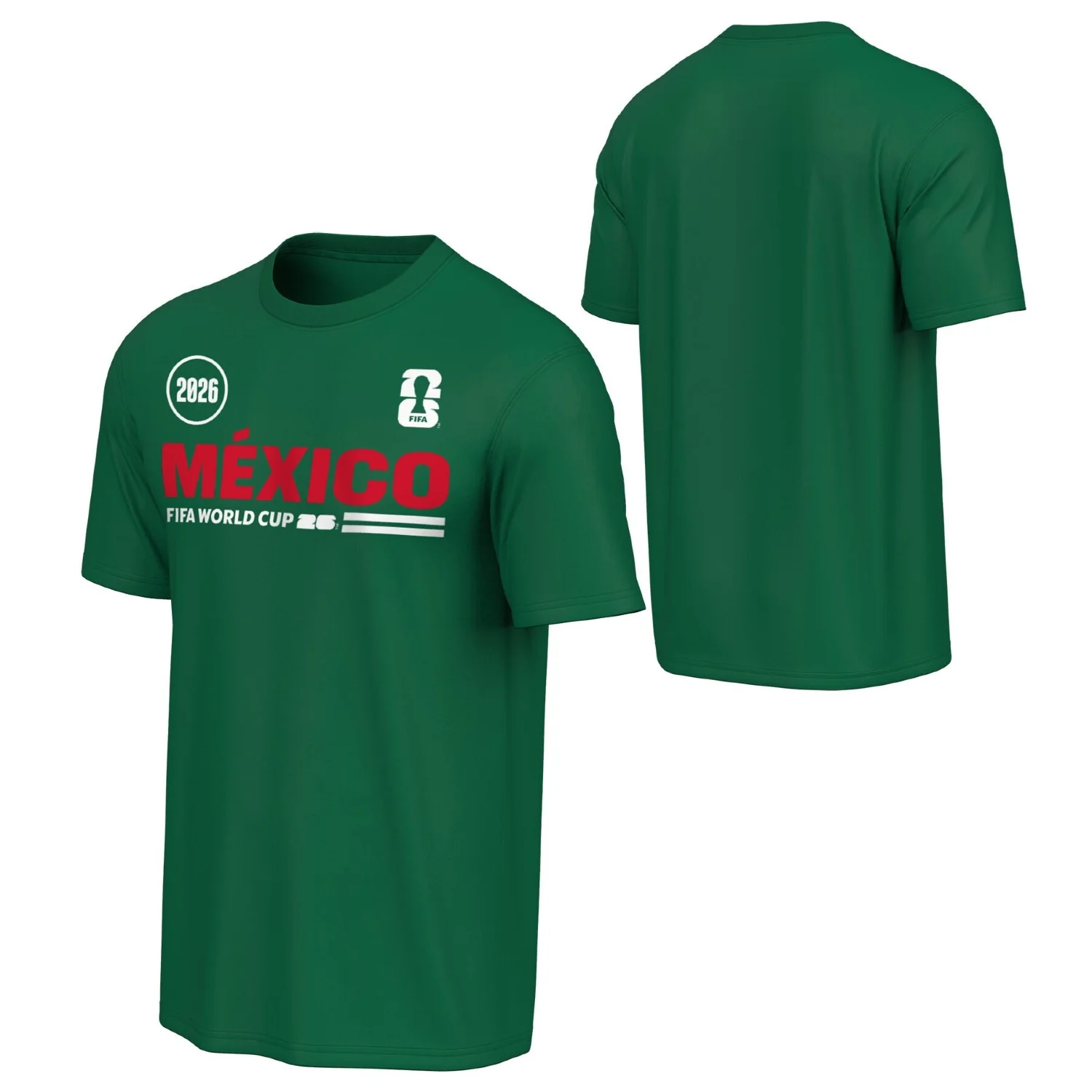 2026 Soccer Fan Collection Mexico Graphic Tee - Unisex