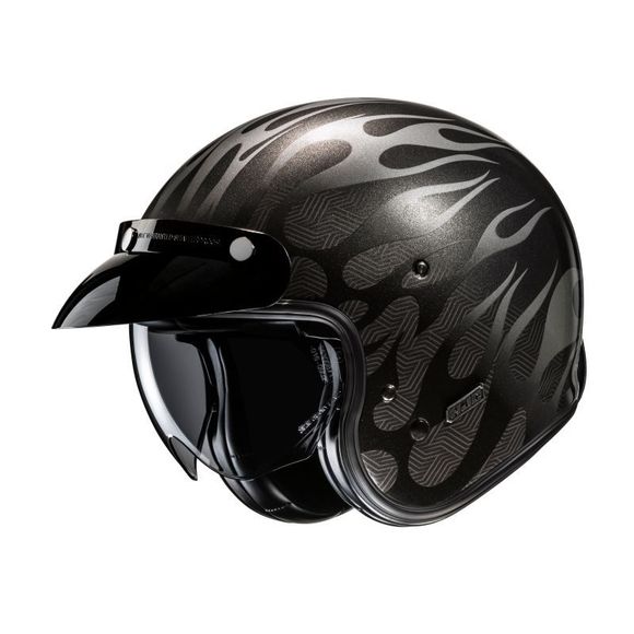 HJC V31 jet helmet - FIRO - Black / GrayRef: HJ1392
