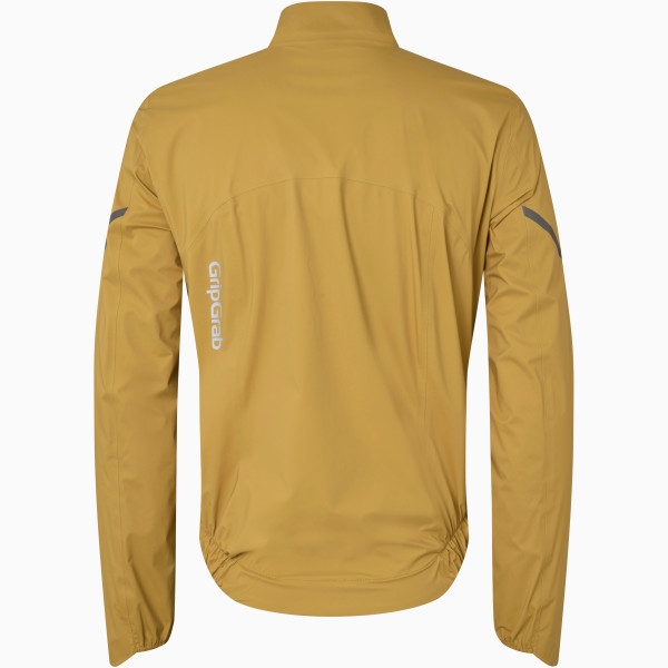 GripGrab PACR Waterproof Lightweight Jacket Men - Mustard Yellow