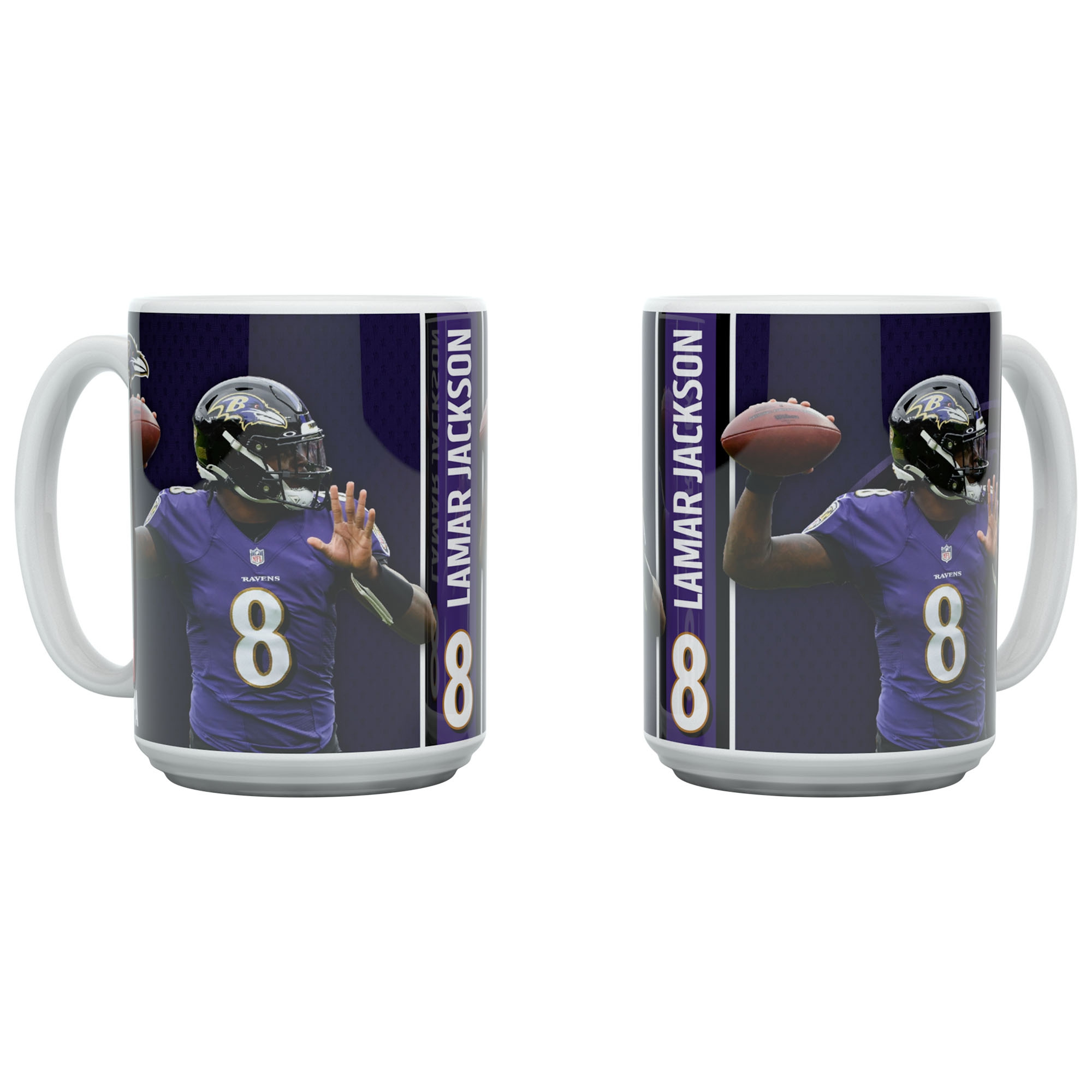 Lamar Jackson Baltimore Ravens Jumbo Mug (450 ml)
