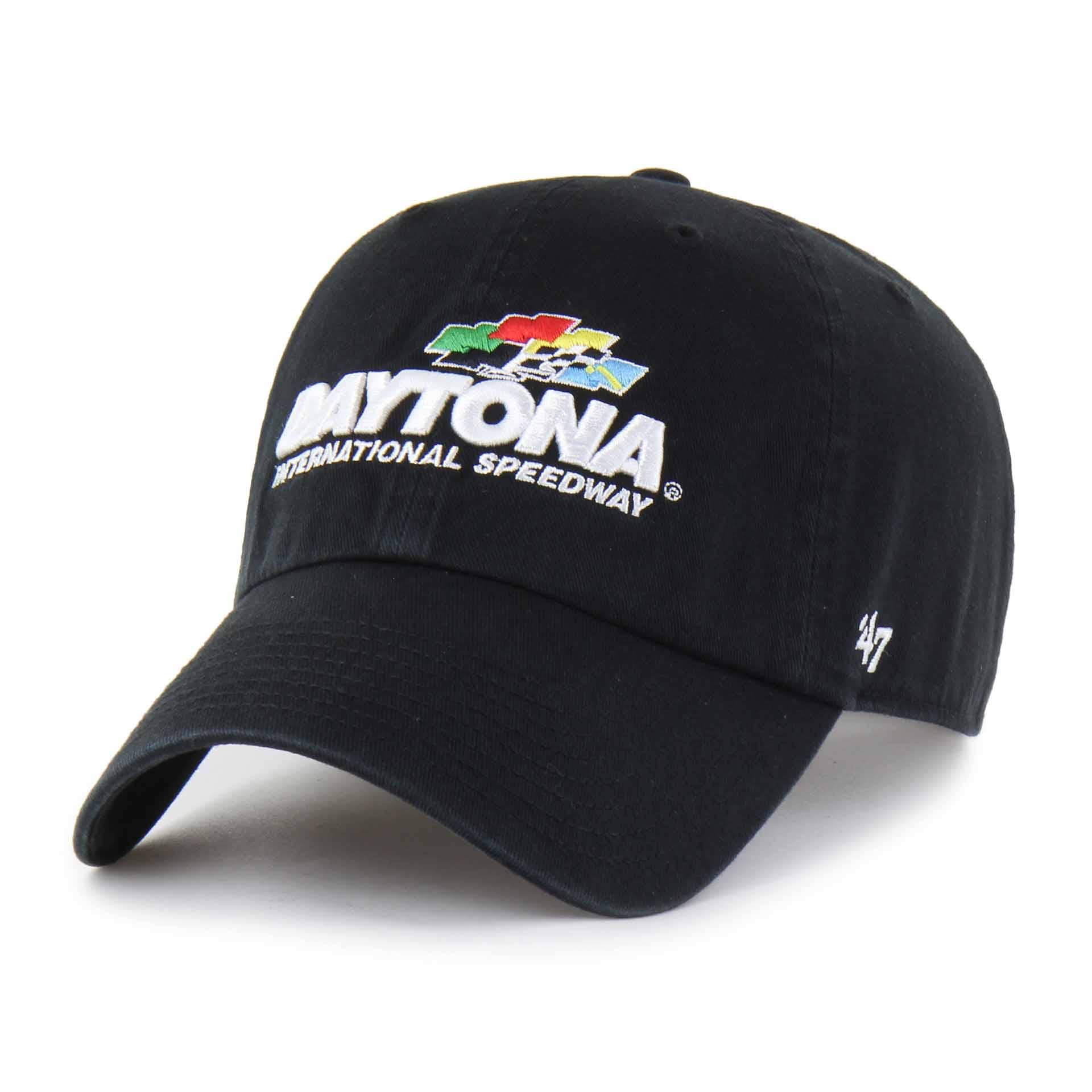Daytona Speedway '47 Clean Up Adjustable NASCAR Cap Black