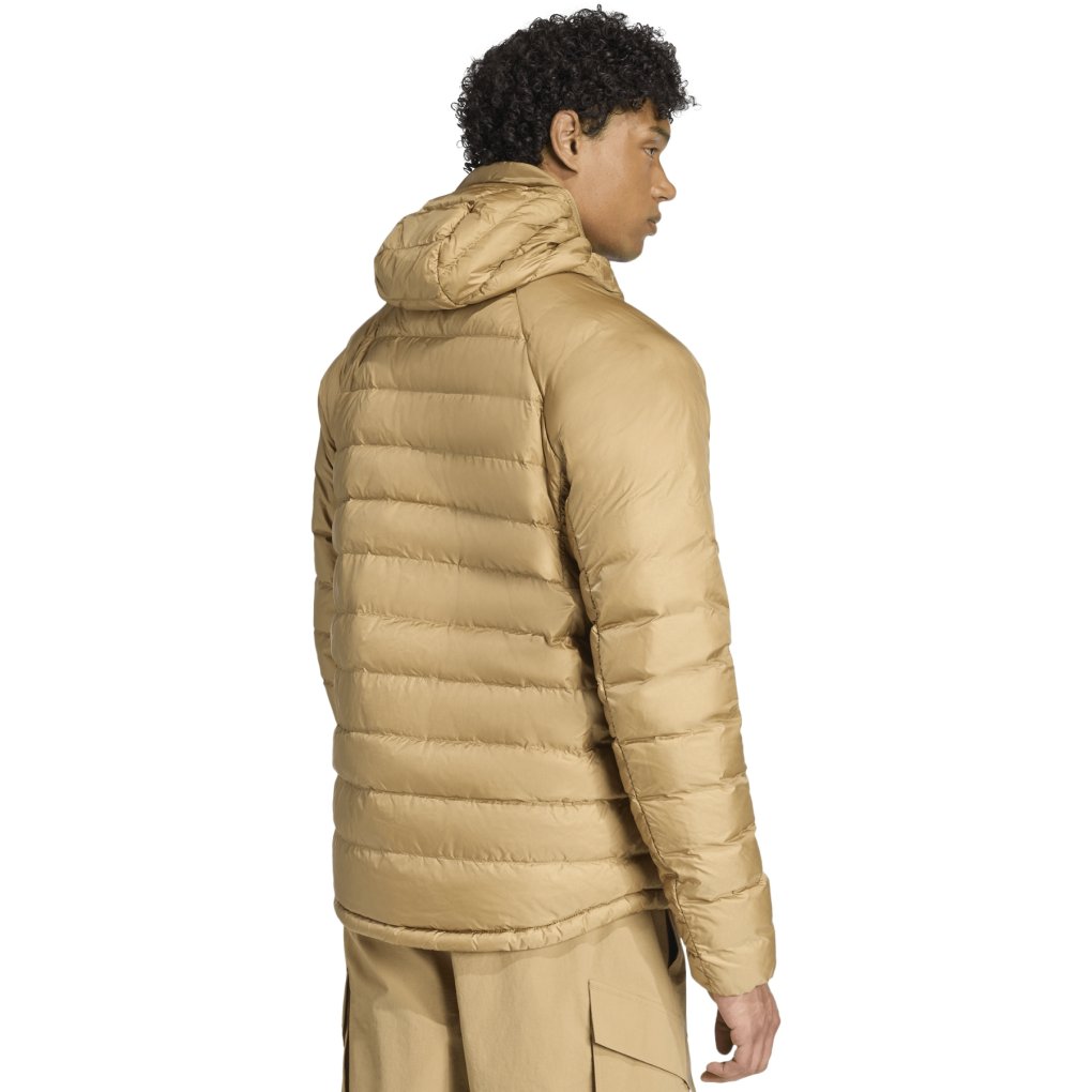 adidas TERREX Xperior CLIMAWARM+ Down Hooded Jacket Men - cardboard JL5561