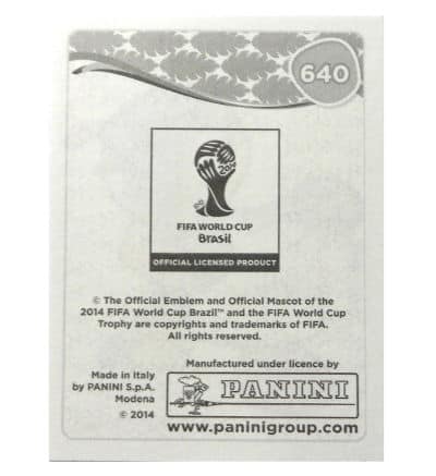 Panini Brasil 2014 USA Special Stickers 640 - 641 - 642