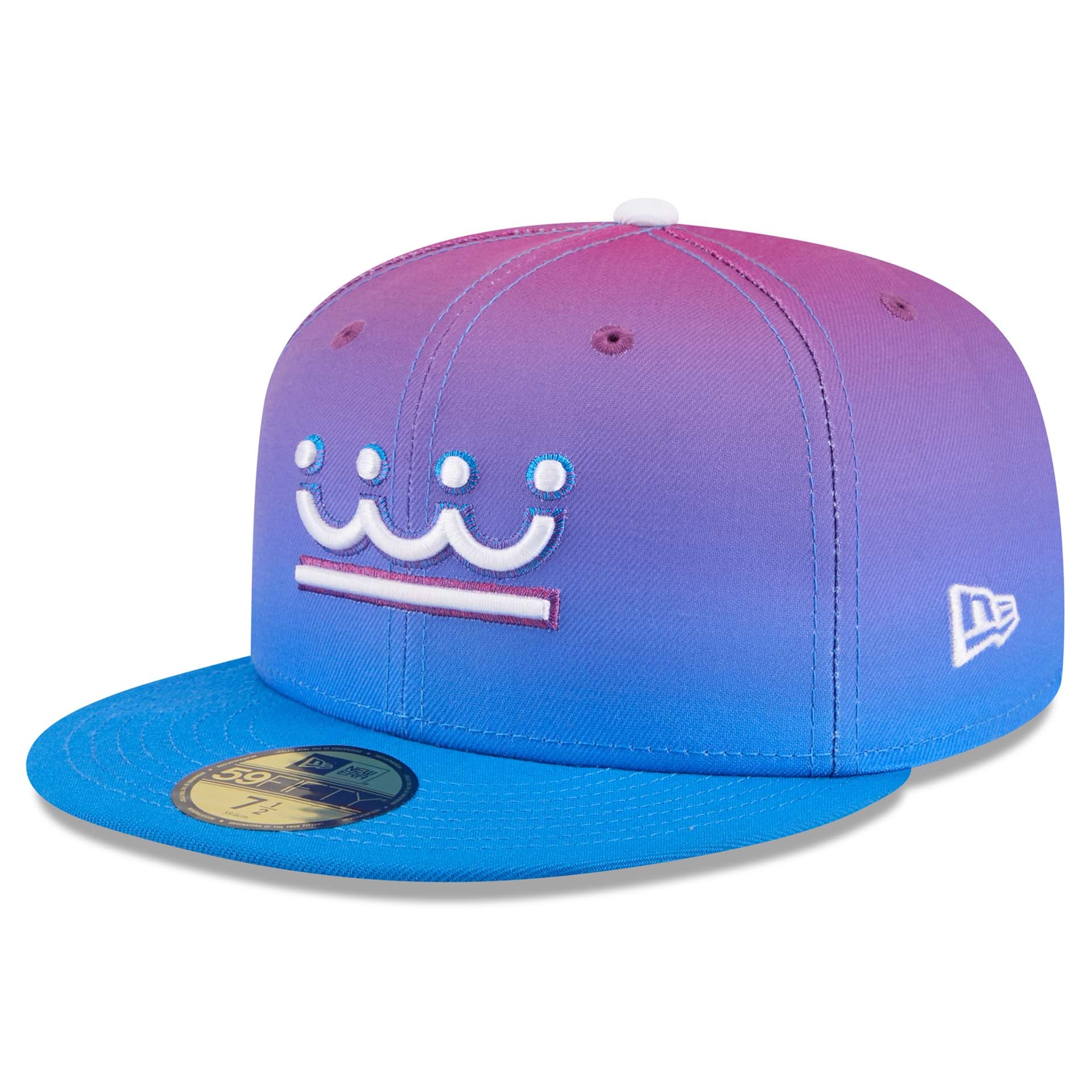 Kansas City Royals MLB Authentic City Connect 59FIFTY Fitted Cap Purple
