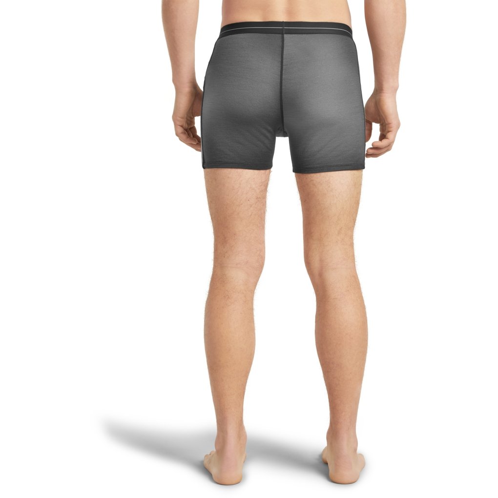 Icebreaker Merino 150 Anatomica Boxers Transition Men - Obsidian/Proto Grey/Black