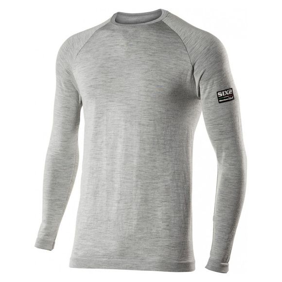 Six2 TS2 MERINOS Base Layer Shirt - GrayRef: SIX0069