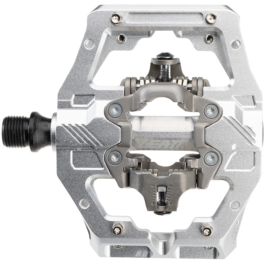 Leatt Gravity 6.0 Clip-In Pedals - silver