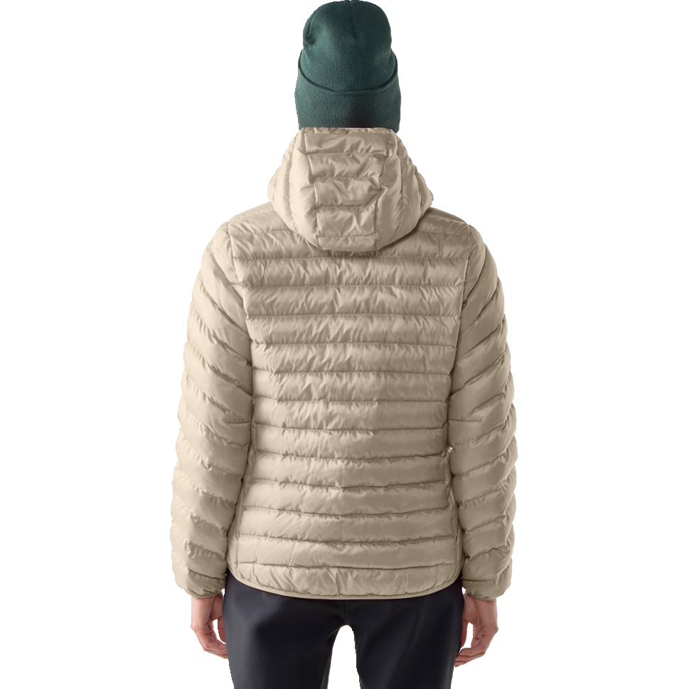 Haglöfs Särna Mimic Hooded Jacket Women - chalk beige 5S9