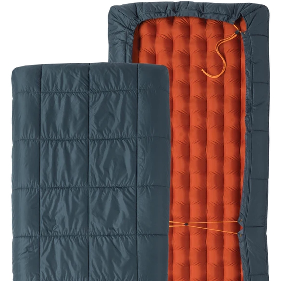 Big Agnes Insulated Sleeping Pad Cover - dark slate