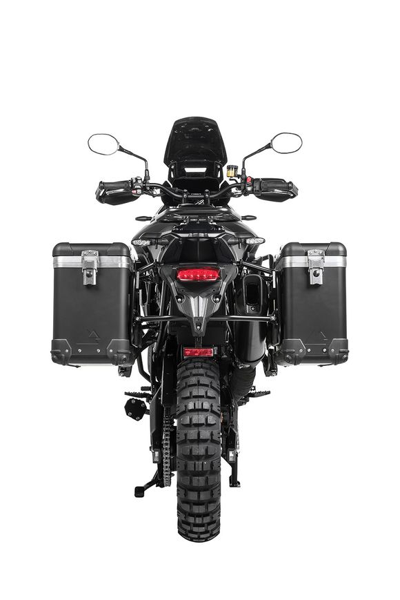 Touratech ZEGA Pro 31/38 suitcase - Black support included - Black anodizedRef: Trt01883A / 01-421-5782-0