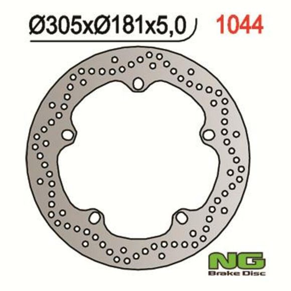 NG Round Fixed Brake DiscRef: NGD00245A / 1024282