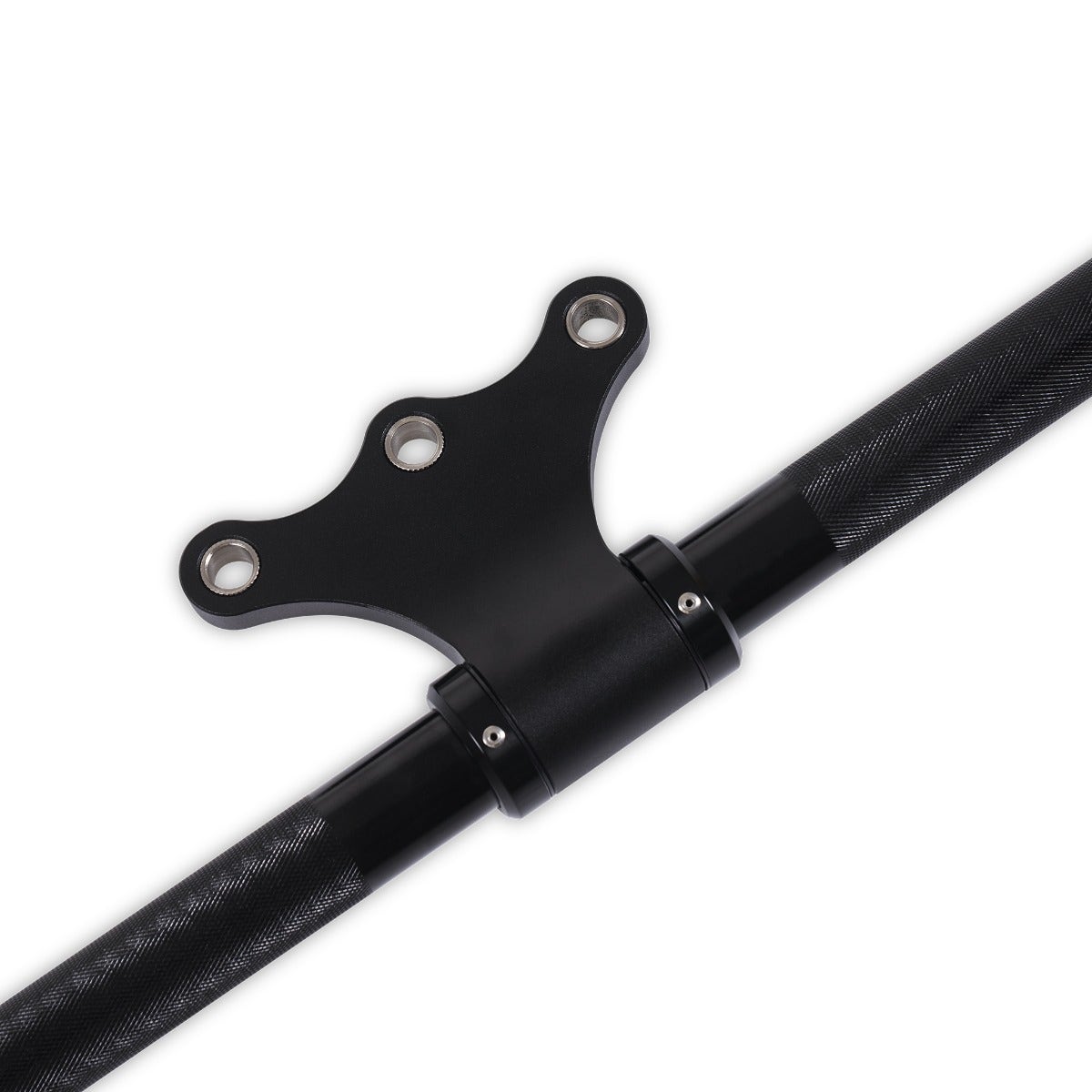 Lat bar Black Aluminium, triple mount