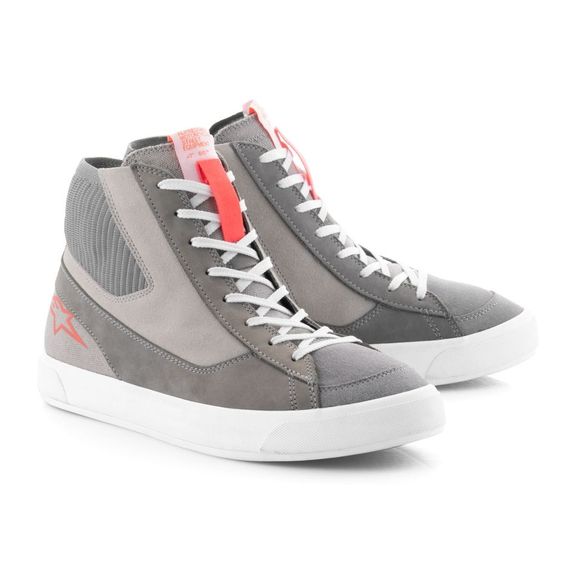 Alpinestars Stated Motorcycle Sneakers - Gray / RedRef: AP3278