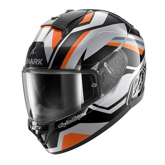 Shark RIDILL 2 Full-Face Helmet - APEX x TROYLEE DESIGN - Grey / BlackRef: SH1736-SBOF1