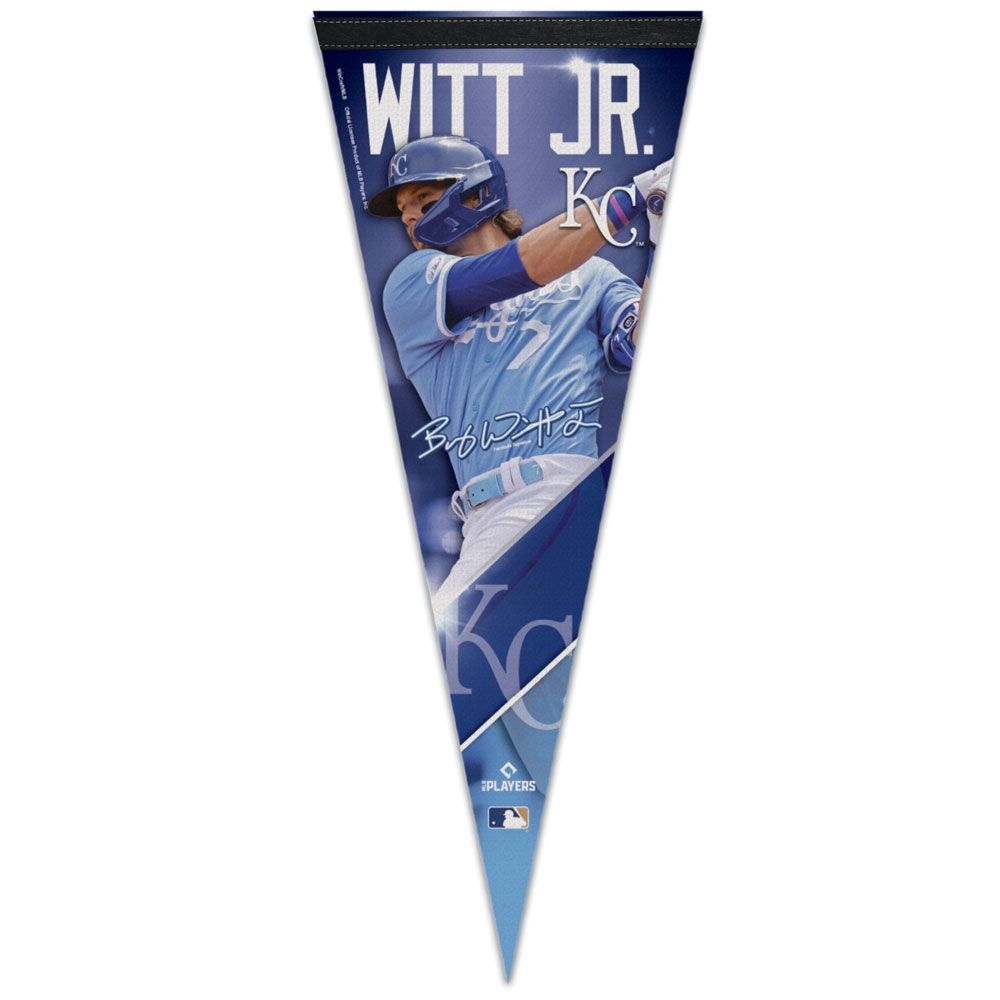 Bobby Witt Jr. Kansas City Royals Premium MLB Pennant