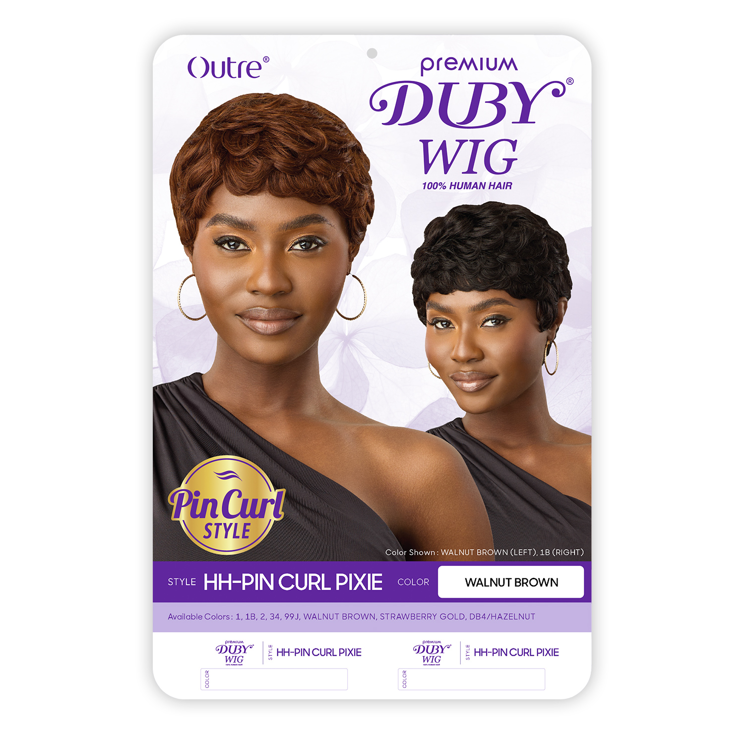 Outre Human Hair Premium Duby Wig HH-Pin Curl Pixie