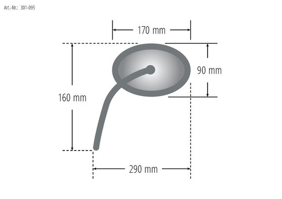 Shin Yo Ravenna Rear View MirrorKAWASAKI 900 Z 900 RS - 2023Ref: Shyo00102A / 1107825