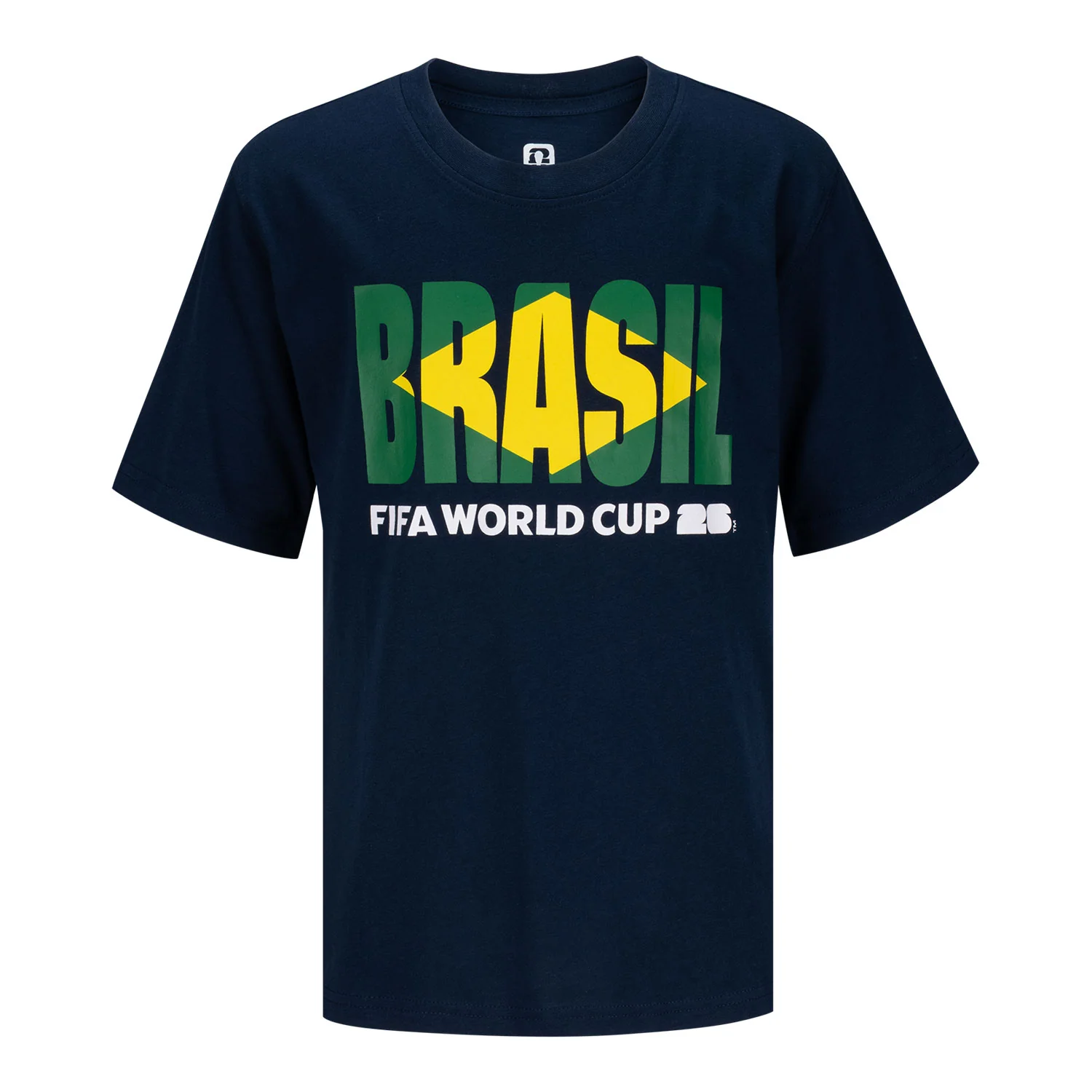 2026 Soccer Fan Collection Brazil Graphic T-Shirt - Youth