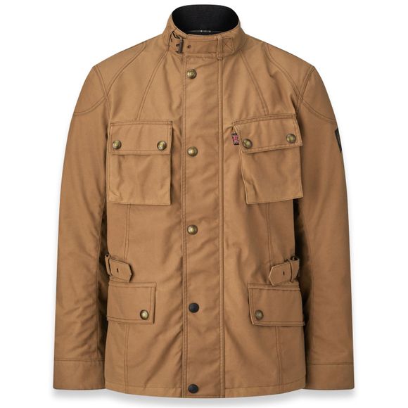 Moto Jacket Belstaff Crosby New Tech Wax - GrayRef: BT0085
