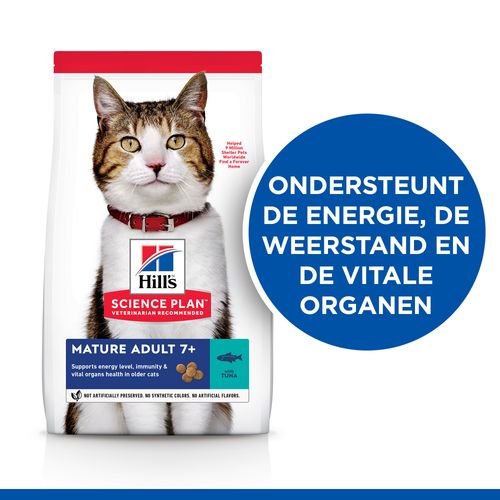 Hill's Science Plan - Feline Mature Adult - Tuna 10kg