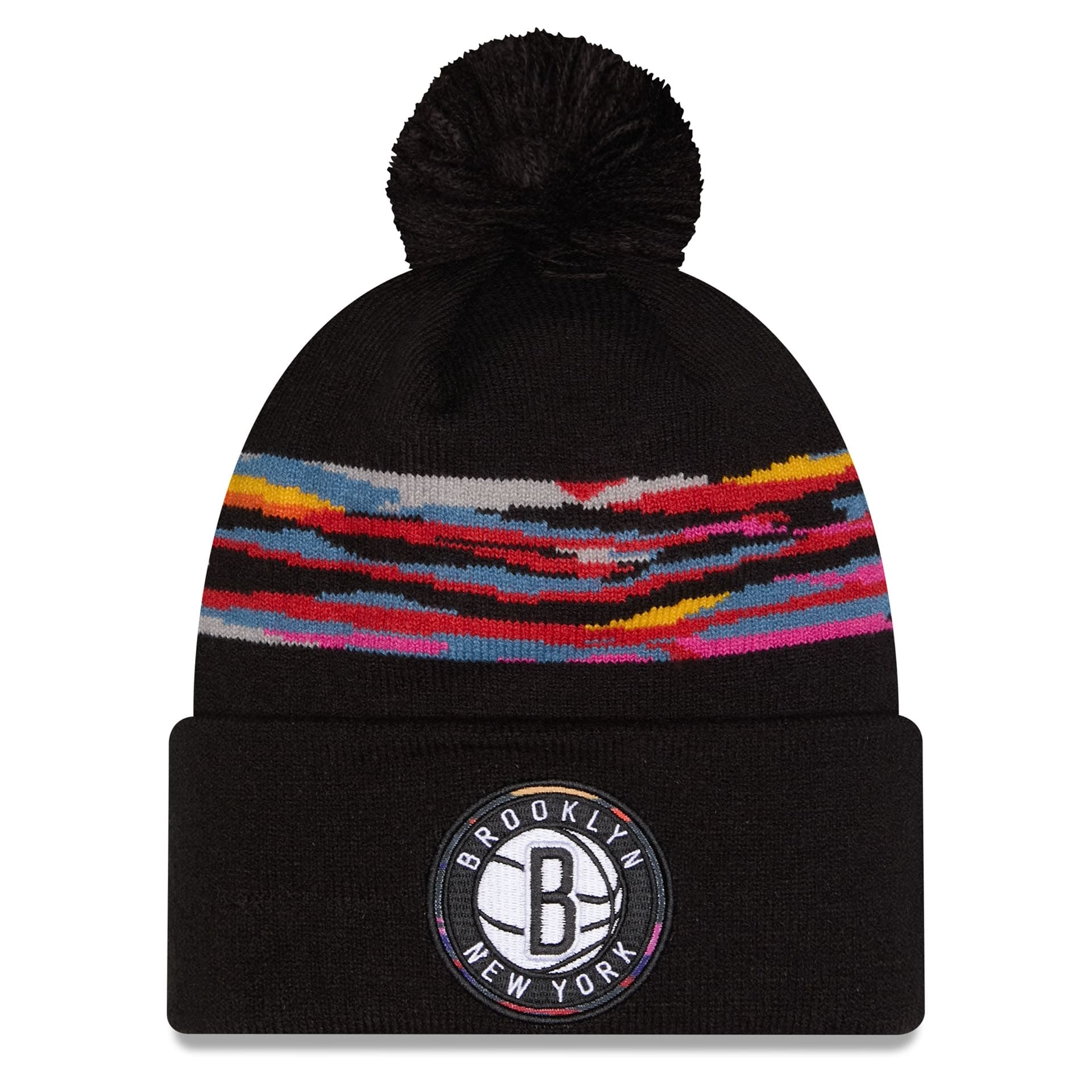 Brooklyn Nets 2025-26 NBA City Edition Knit Hat