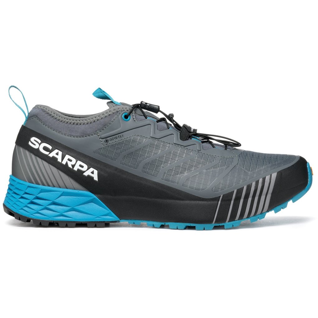 Scarpa Ribelle Run GTX Trail Running Shoes Men - anthracite/lakeblue