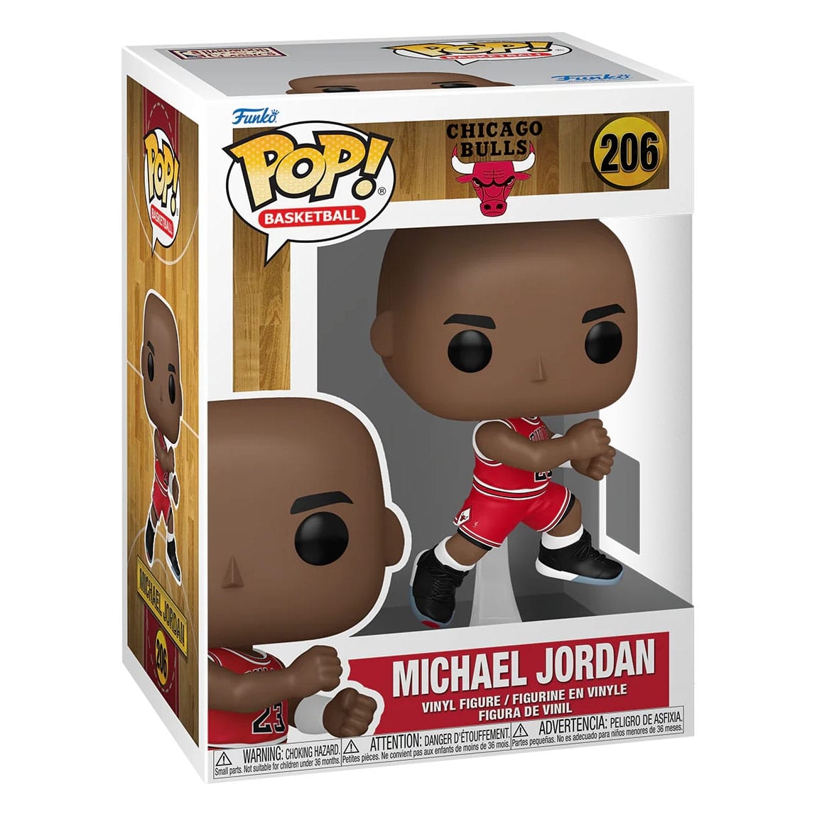 Funko POP! #206 Michael Jordan Chicago Bulls 1989 Playoffs Vinyl NBA Figure