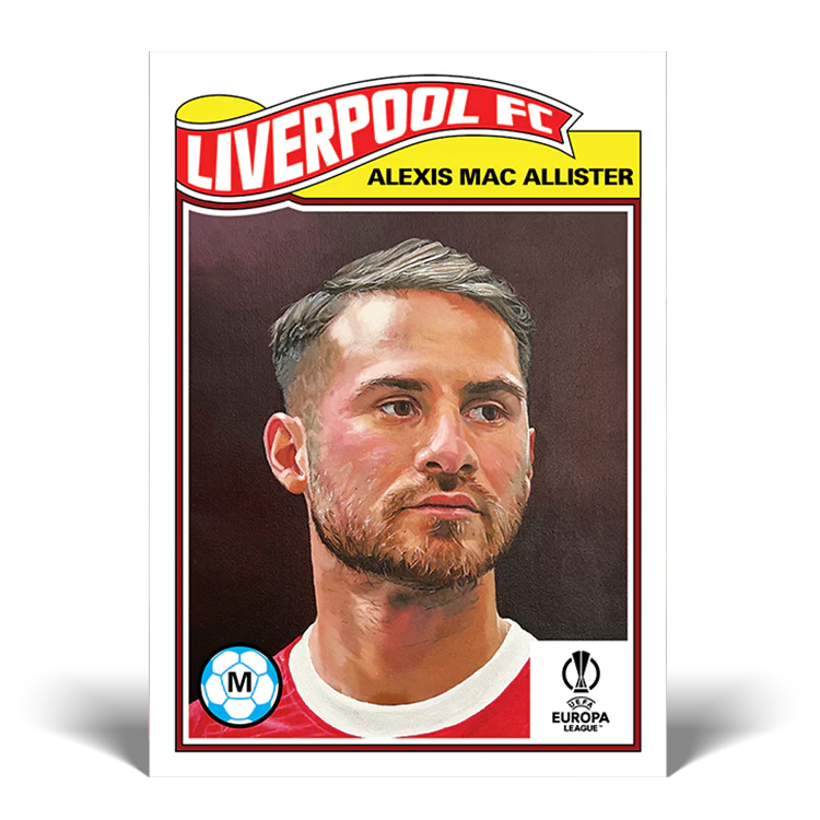 Topps UK - UCC Living Set Card #582 - Alexis Mac Allister