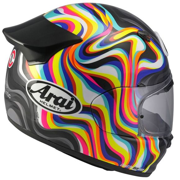 Arai QUANTIC Full-Face Helmet - SWIRL - MulticolorRef: AI0666