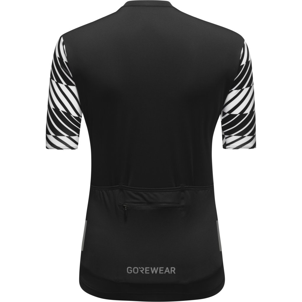 GOREWEAR Swiftride Optical Short Sleeve Jersey Women - black/white 9901