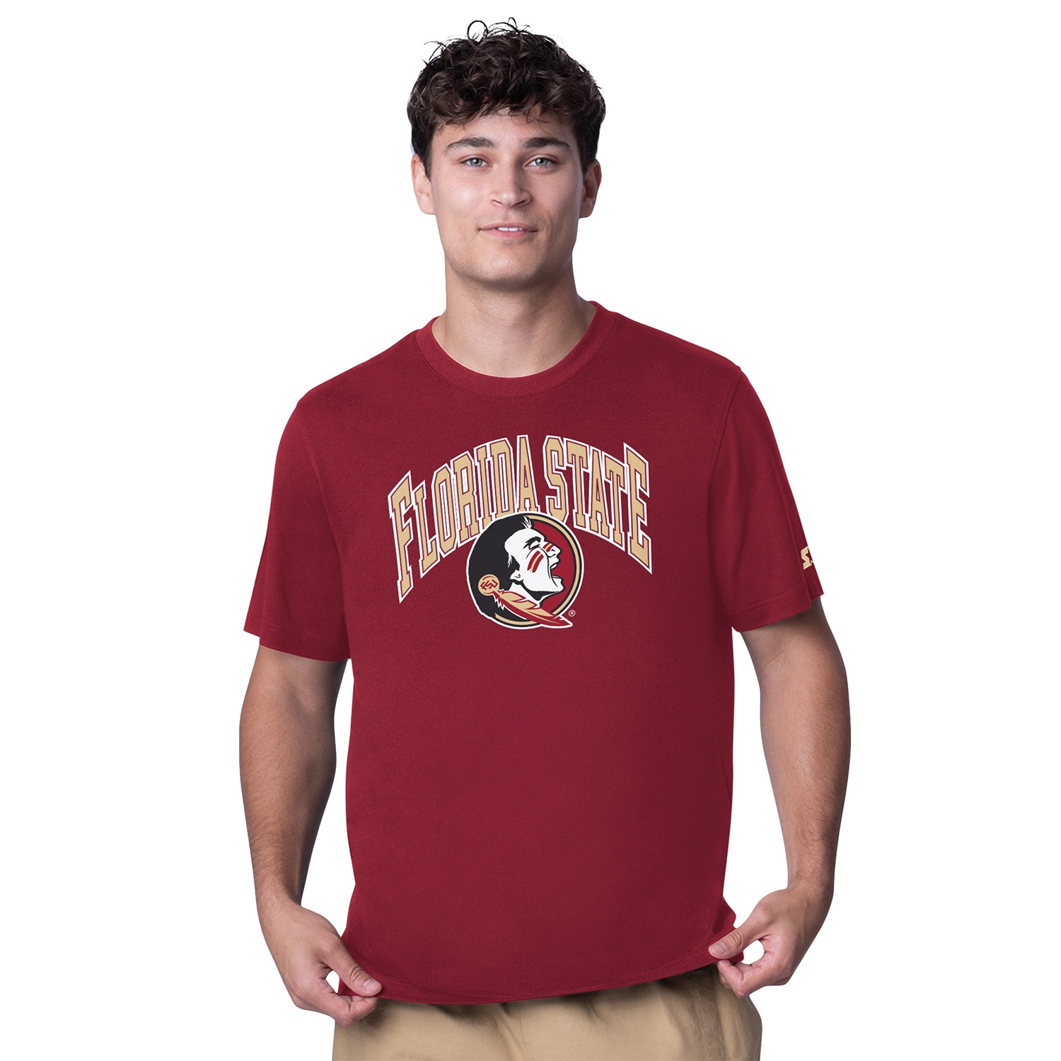 Florida State Seminoles Starter Team Arch NCAA T-Shirt Red