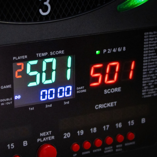 Bulls NL Universum Pro Light Electronic Dartboard - Blue Red