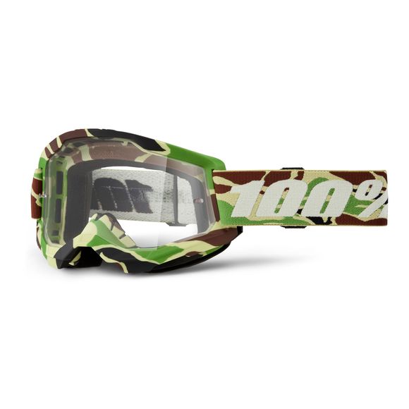 100% STRATA 2 War Camo cross mask - Clear 2025 - MulticolorRef : CE1363 / 50027-00024