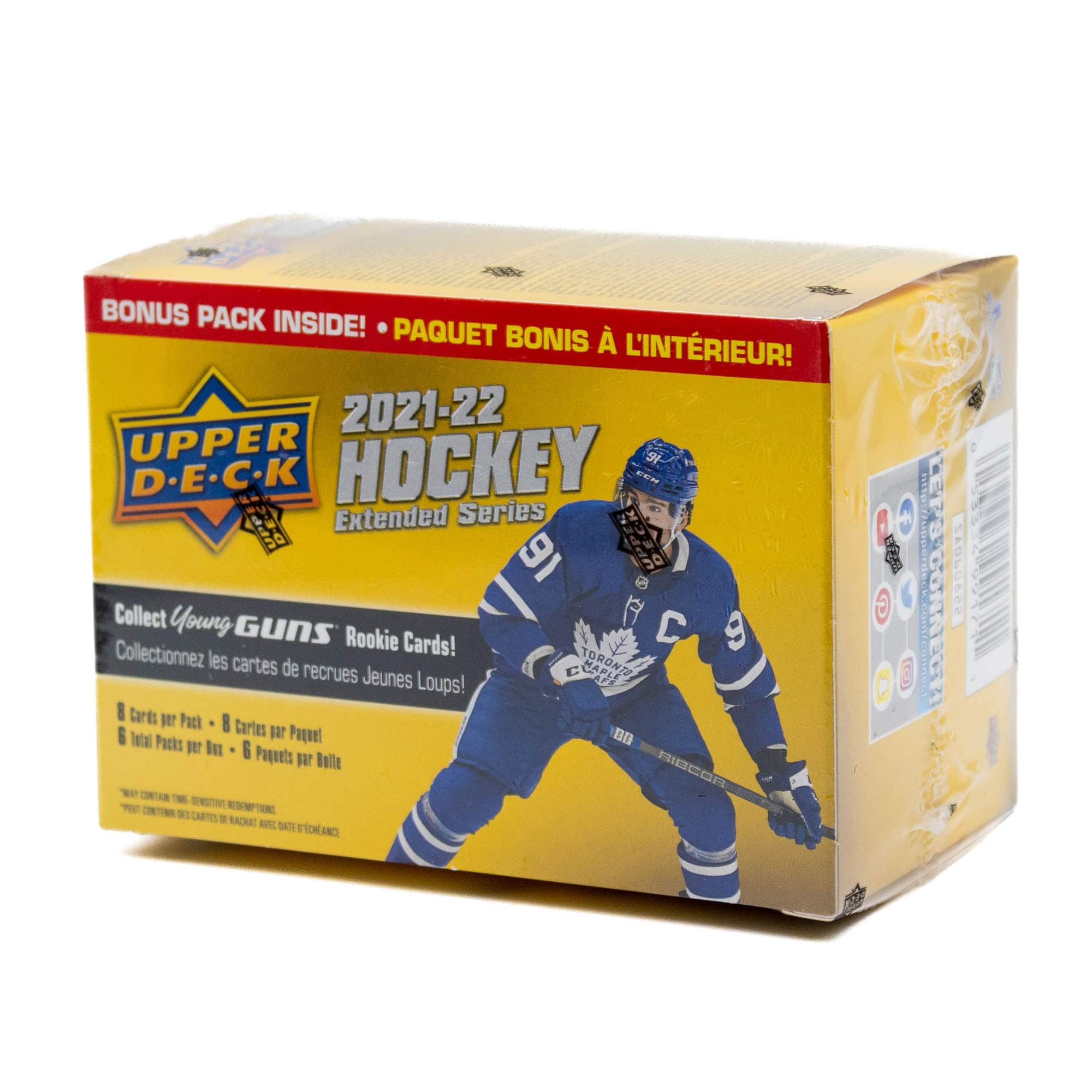 2021/22 Upper Deck Extended Series NHL Hockey Blaster Box