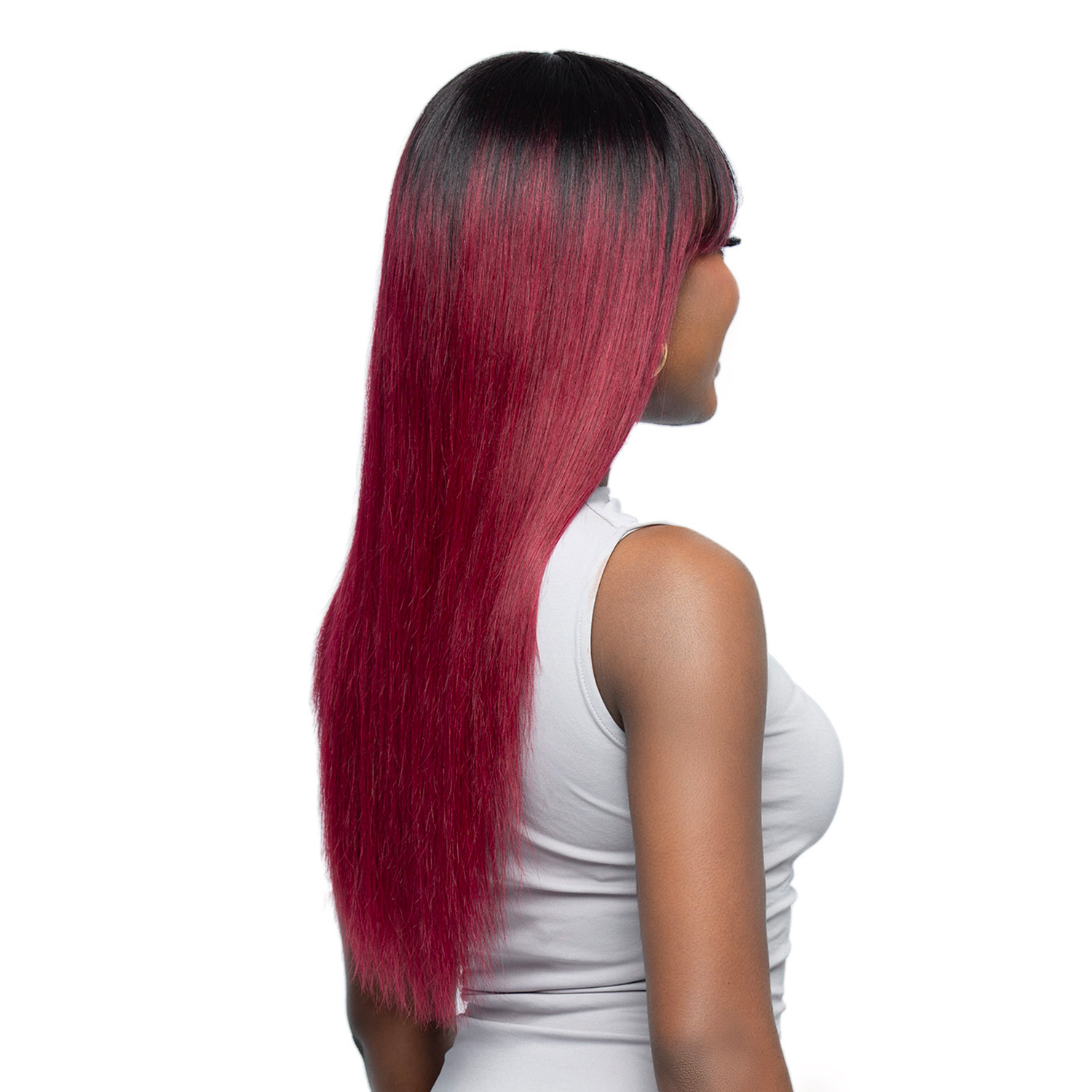Bobbi Boss Human Hair Wig MH104 Straight 24