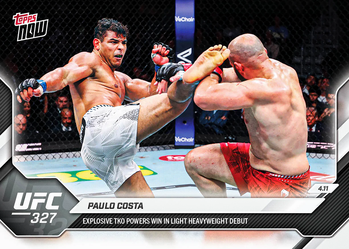 Paulo Costa - 2026 UFC Topps NOW® - Card 13 - PR: 784
