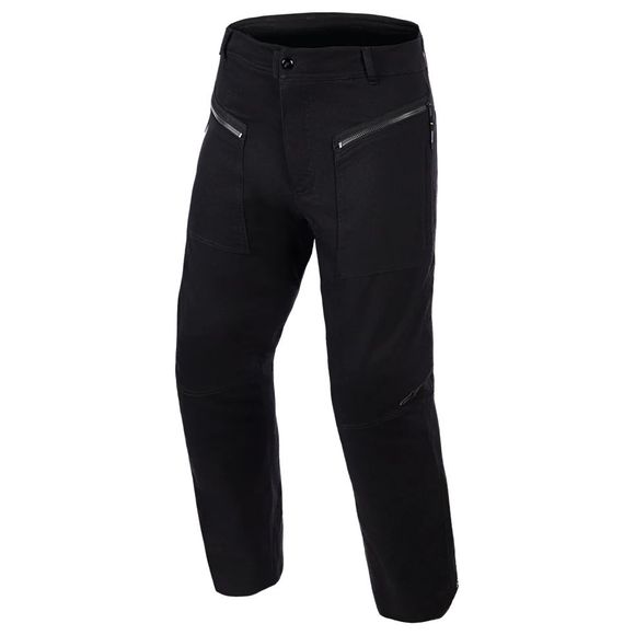 Alpinestars Flex-Ast Canvas Motorcycle Pants Short Version - BlackRef: AP4181