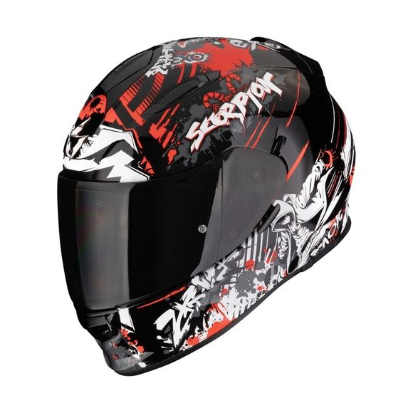 Scorpion Exo EXO 491 Full Helmet - Spector - Black / RedRef: SC1221