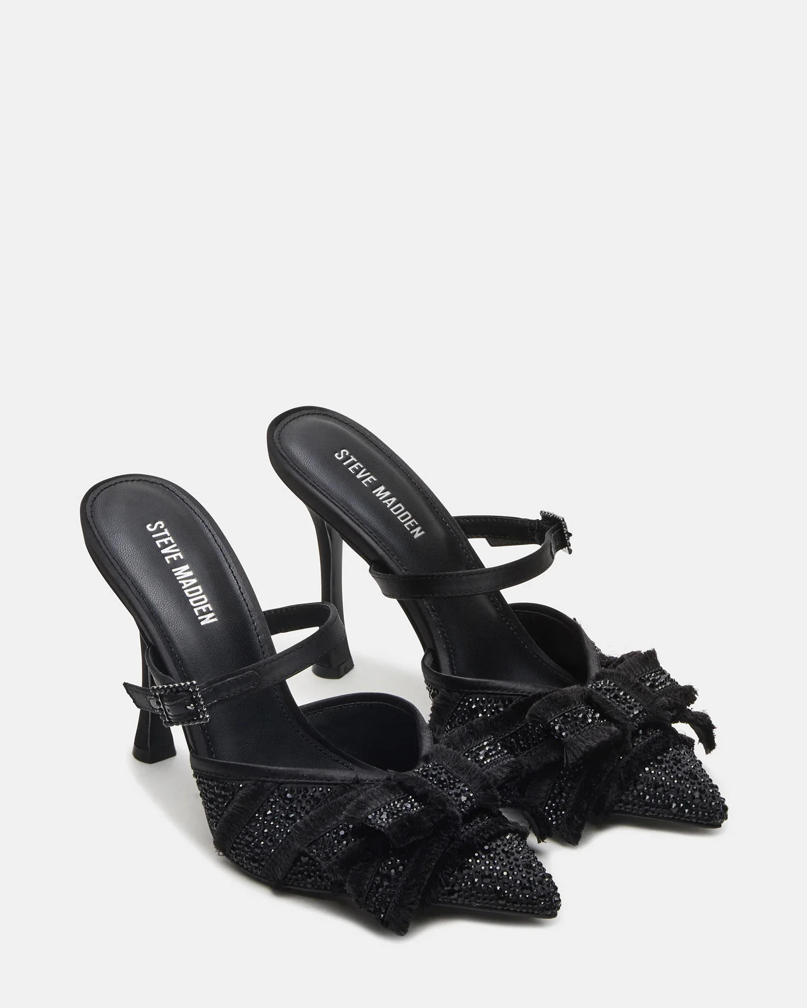 Baylin Black Satin Rhinestones